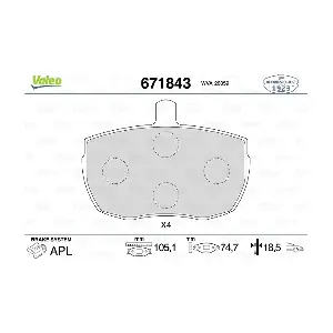 VALEO 671843