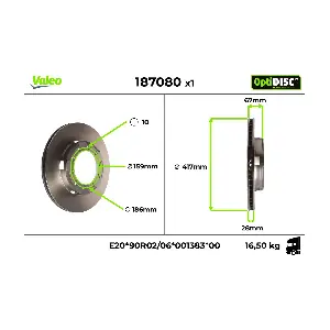 VALEO 187080