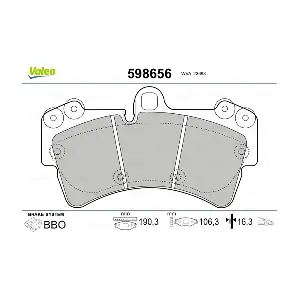 VALEO 598656