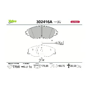 VALEO 302416A