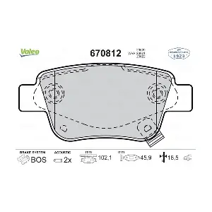 VALEO 670812