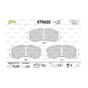 VALEO 670625