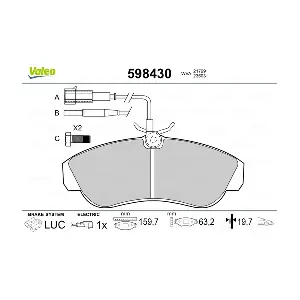 VALEO 598430