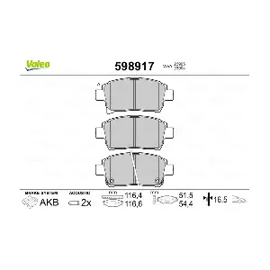 VALEO 598917