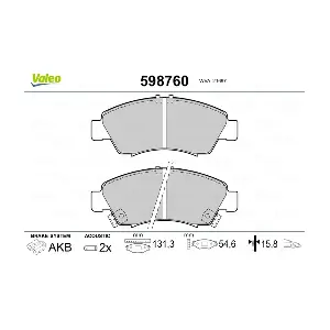 VALEO 598760