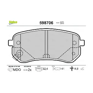 VALEO 598706