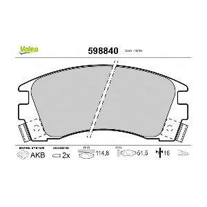 VALEO 598840
