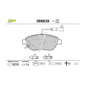 VALEO 598839