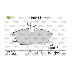 VALEO 598473