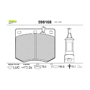 VALEO 598168