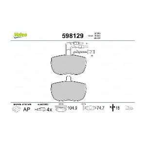 VALEO 598129