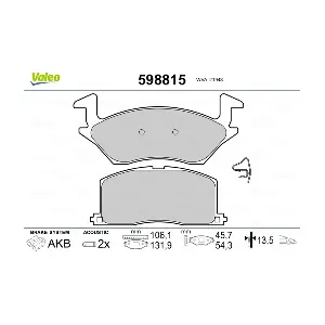 VALEO 598815