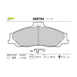 VALEO 598784