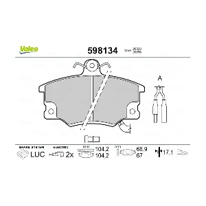 VALEO 598134