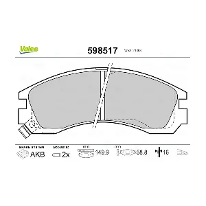 VALEO 598517