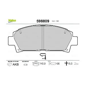 VALEO 598809
