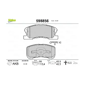 VALEO 598856