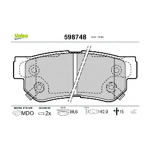 VALEO 598748