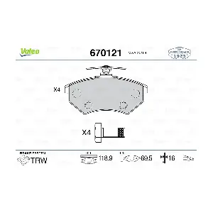 VALEO 670121