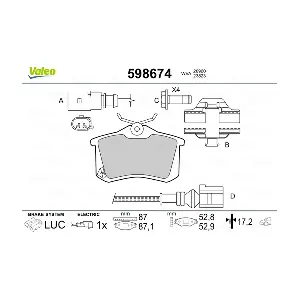 VALEO 598674