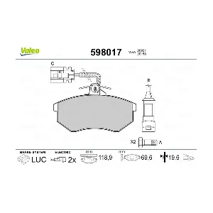 VALEO 598017