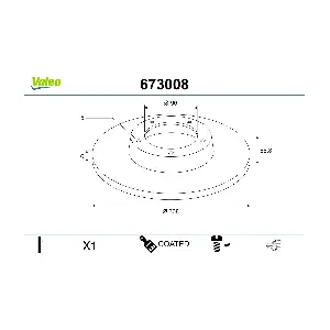 VALEO 673008