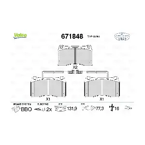VALEO 671848