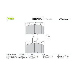 VALEO 302850