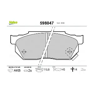 VALEO 598047