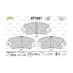 VALEO 671091