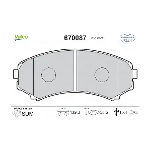 VALEO 670087