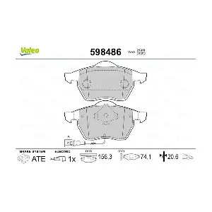VALEO 598486