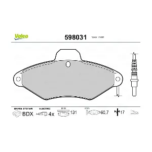 VALEO 598031