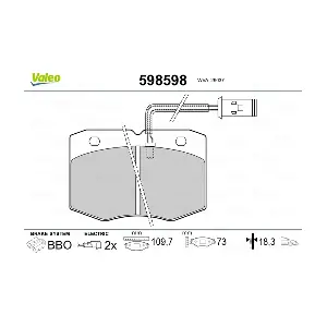 VALEO 598598
