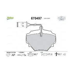 VALEO 670497