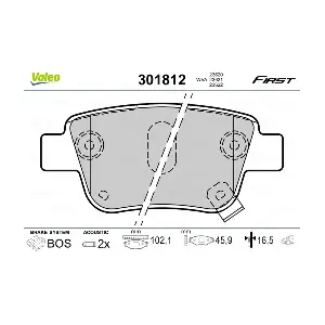 VALEO 301812