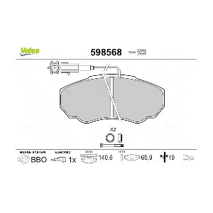 VALEO 598568