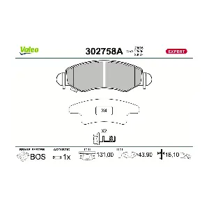 VALEO 302758A
