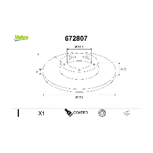 VALEO 672807