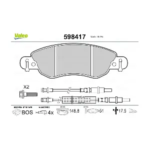 VALEO 598417