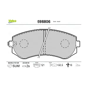 VALEO 598806
