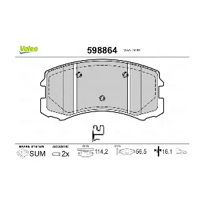 VALEO 598864