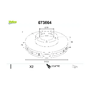 VALEO 673664