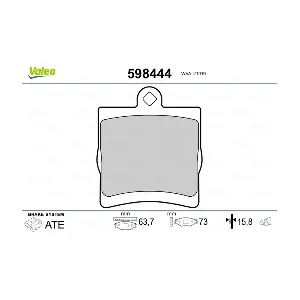 VALEO 598444
