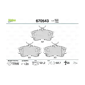 VALEO 670543
