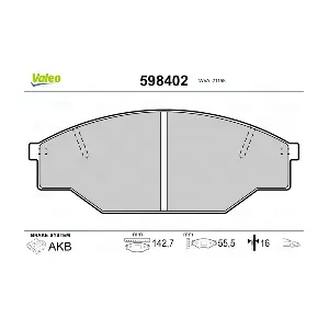 VALEO 598402
