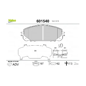 VALEO 601540