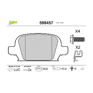 VALEO 598457