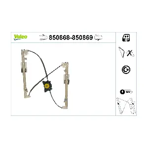 VALEO 850868 Склопідйомник