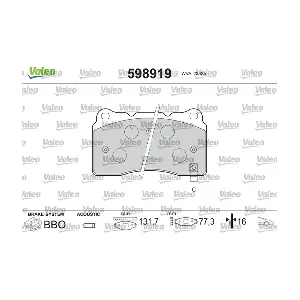 VALEO 598919